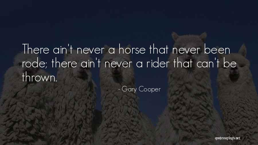 Gary Cooper Quotes 307871