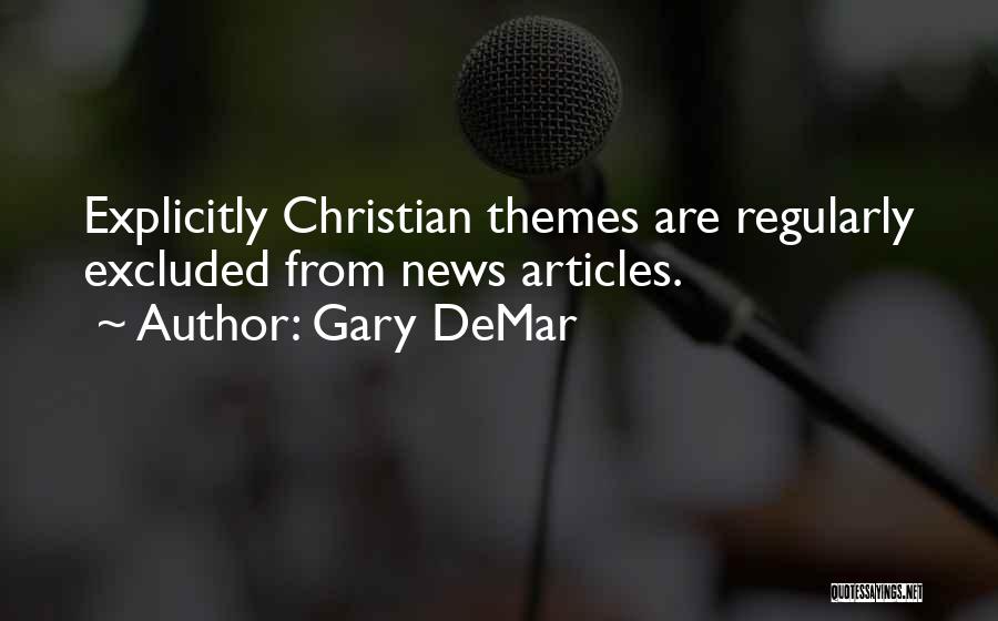 Gary DeMar Quotes 1546365