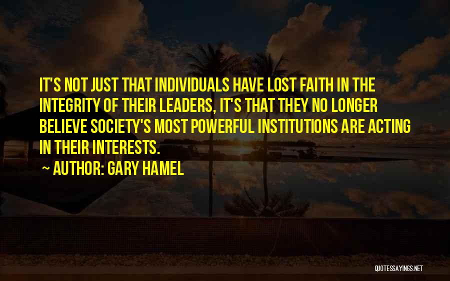 Gary Hamel Quotes 287990