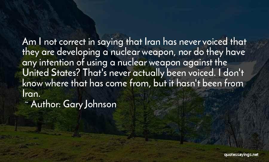 Gary Johnson Quotes 189894