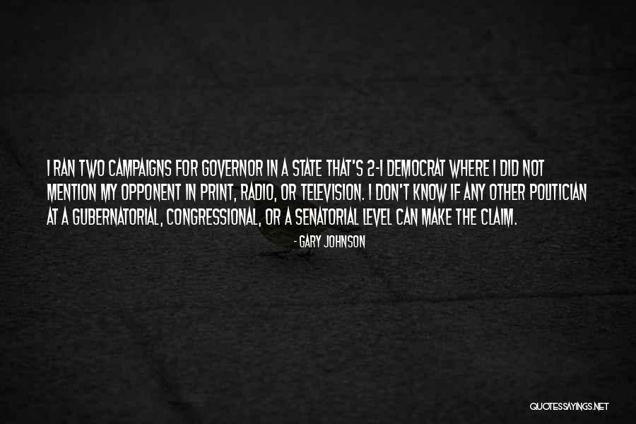 Gary Johnson Quotes 839782