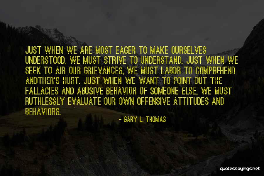 Gary L. Thomas Quotes 1283287