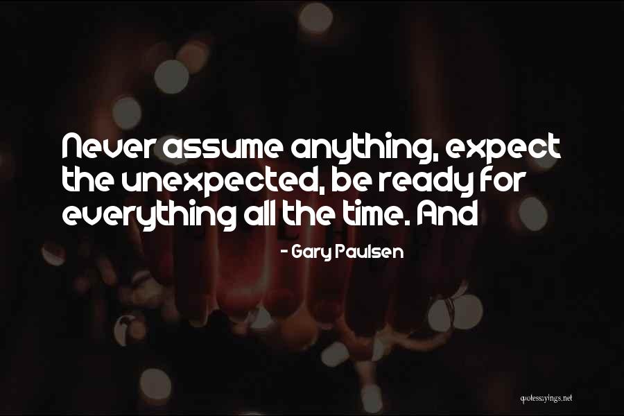 Gary Paulsen Quotes 117461