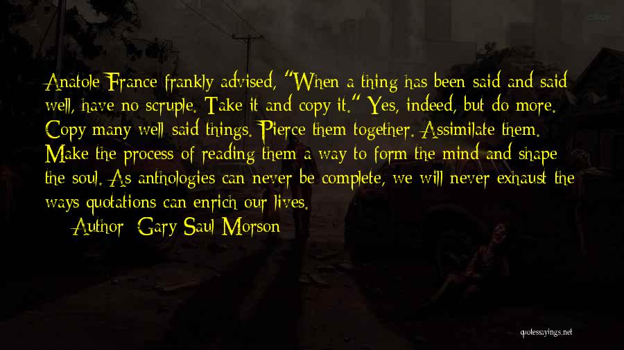 Gary Saul Morson Quotes 128026