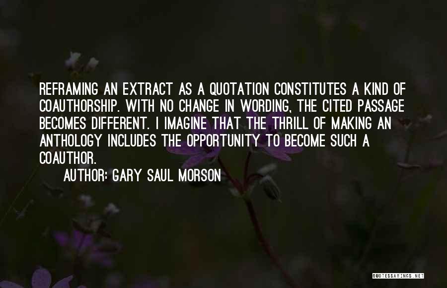 Gary Saul Morson Quotes 1625217
