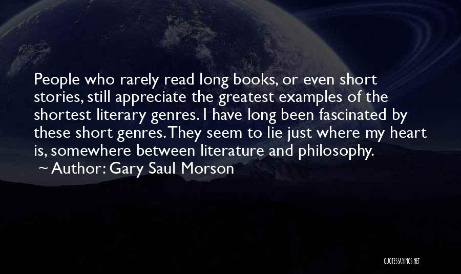 Gary Saul Morson Quotes 1888795