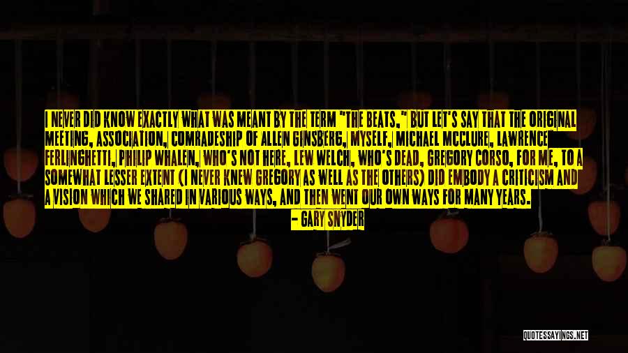 Gary Snyder Quotes 1383879 Gary Snyder Quotes 1383879