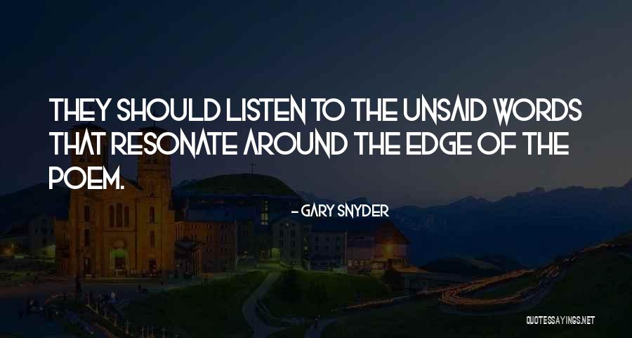 Gary Snyder Quotes 269766 Gary Snyder Quotes 269766
