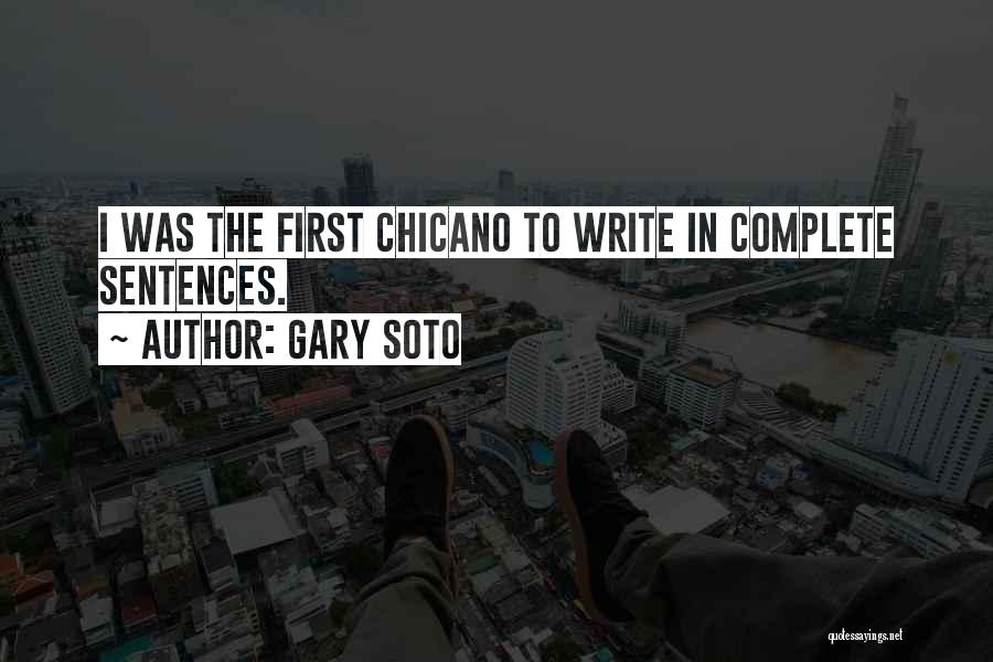 Gary Soto Quotes 540953
