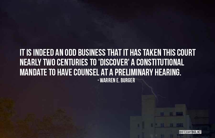Garzon Tannat Quotes By Warren E. Burger Garzon Tannat Quotes By Warren E. Burger