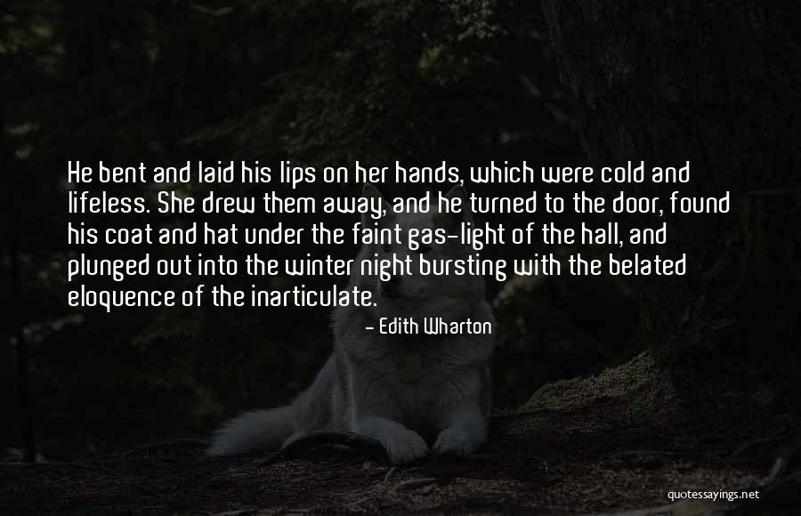 Gas Light Quotes By Edith Wharton Gas Light Quotes By Edith Wharton