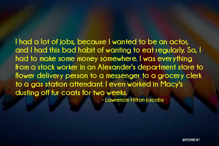 Gas Money Quotes By Lawrence Hilton-Jacobs Gas Money Quotes By Lawrence Hilton-Jacobs