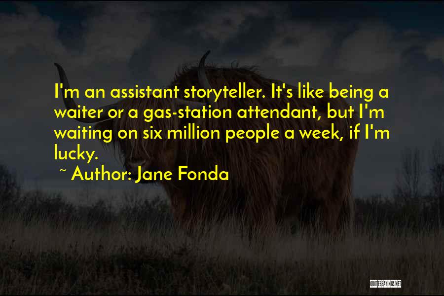 Gas Station Quotes By Jane Fonda Gas Station Quotes By Jane Fonda