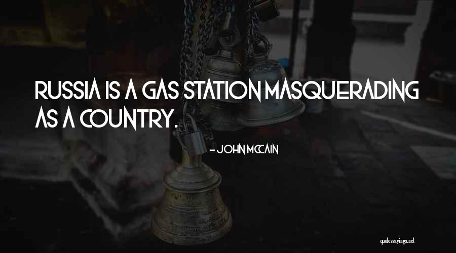 Gas Station Quotes By John McCain