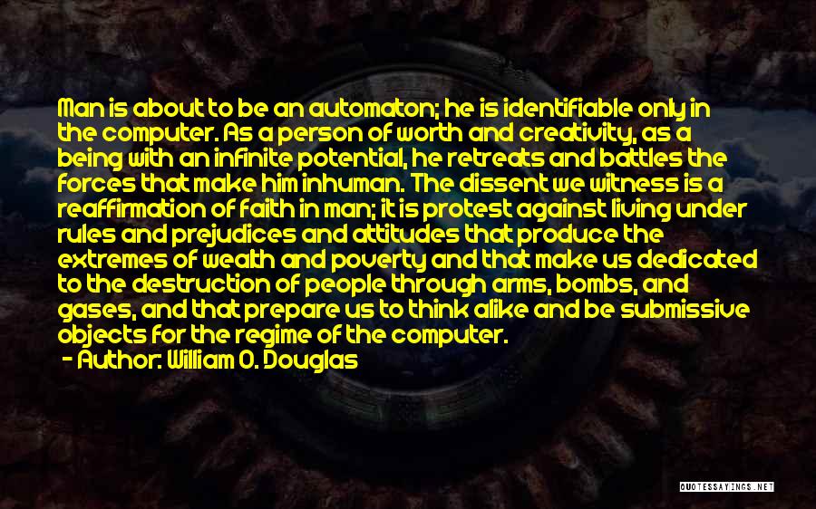 Gases Quotes By William O. Douglas