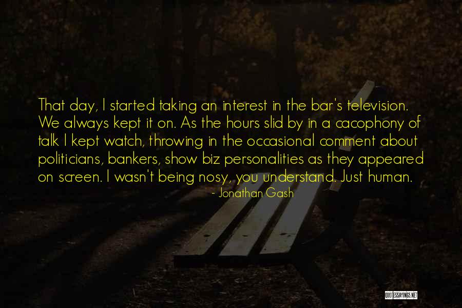 Gash Quotes By Jonathan Gash