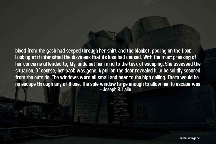 Gash Quotes By Joseph R. Lallo