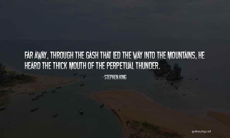 Gash Quotes By Stephen King