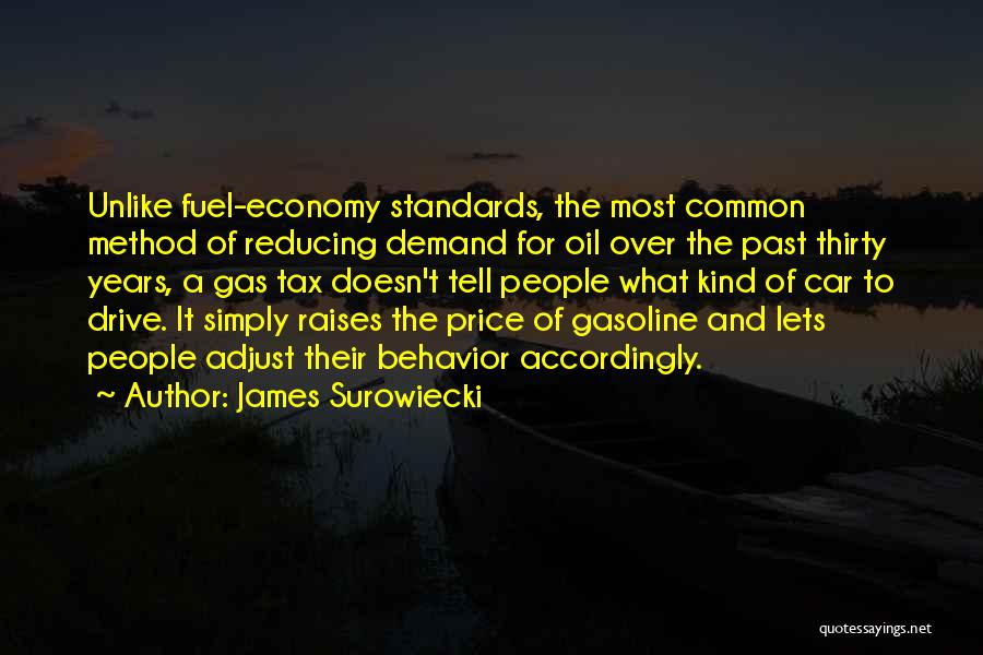 Gasoline Quotes By James Surowiecki
