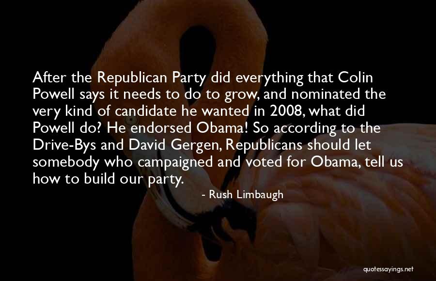 Gasparetto Pinturas Quotes By Rush Limbaugh Gasparetto Pinturas Quotes By Rush Limbaugh