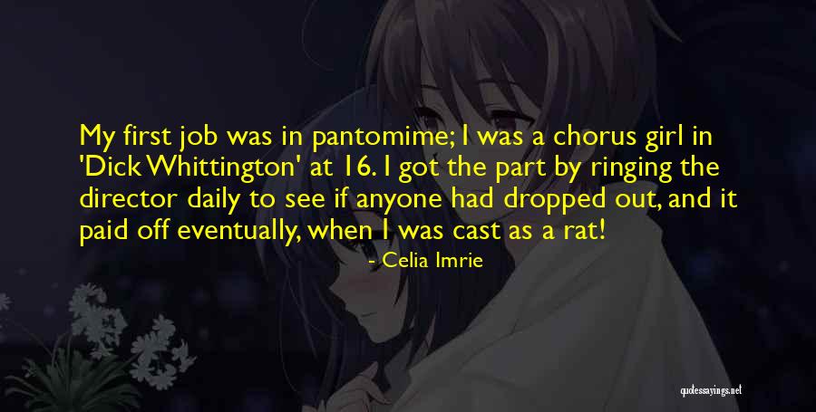 Gastaldo Maca Quotes By Celia Imrie Gastaldo Maca Quotes By Celia Imrie