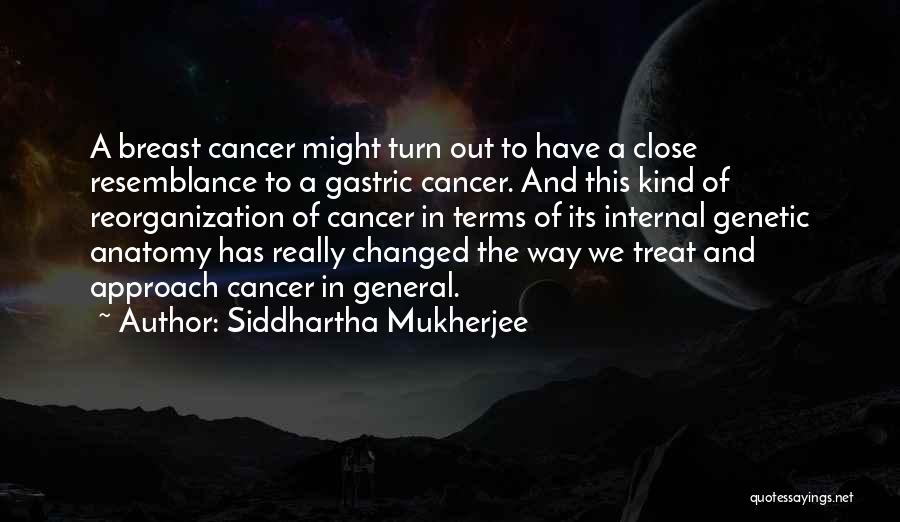 Gastric Cancer Quotes By Siddhartha Mukherjee
