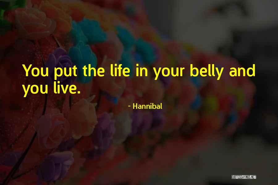 Gastronomically Synonym Quotes By Hannibal