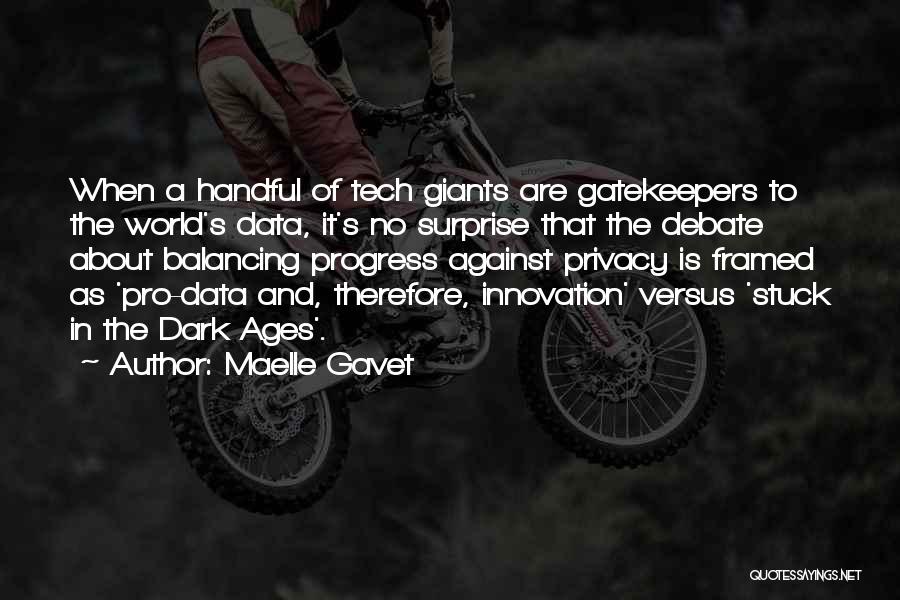 Gatekeepers Quotes By Maelle Gavet