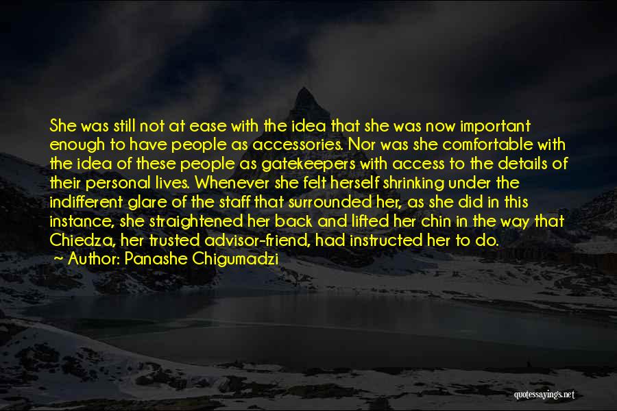 Gatekeepers Quotes By Panashe Chigumadzi