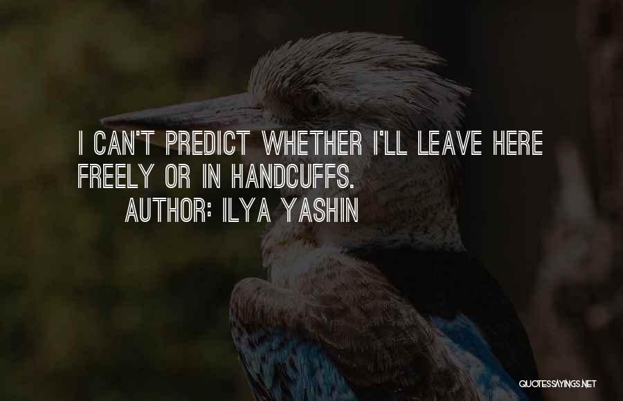 Gatekeeping Sociology Quotes By Ilya Yashin