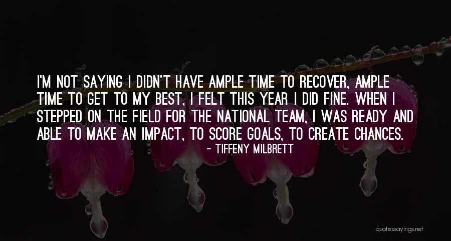 Gatepost Lane Quotes By Tiffeny Milbrett Gatepost Lane Quotes By Tiffeny Milbrett