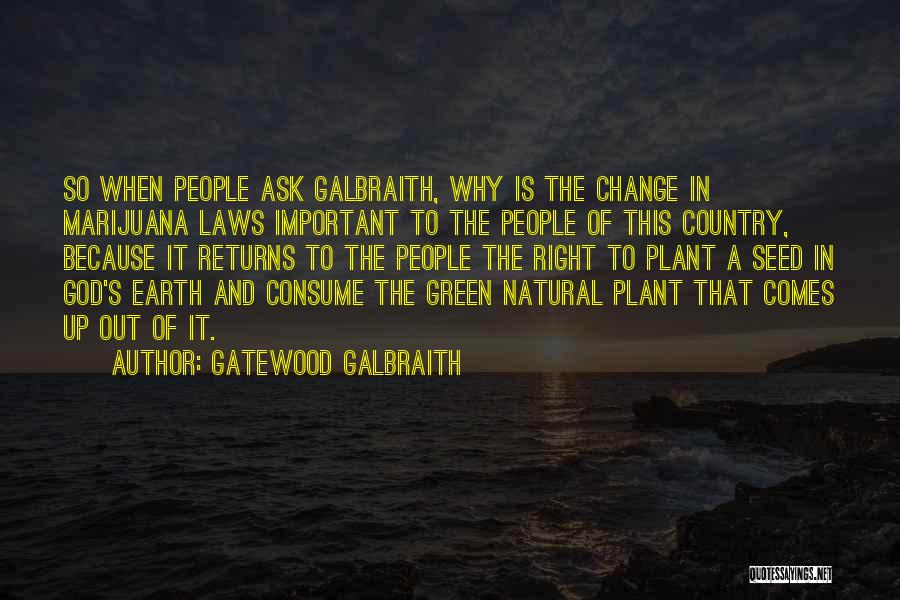 Gatewood Galbraith Quotes 278296