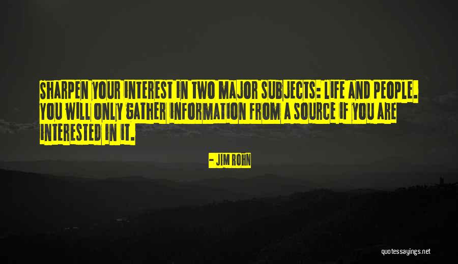 Gather Information Quotes By Jim Rohn Gather Information Quotes By Jim Rohn