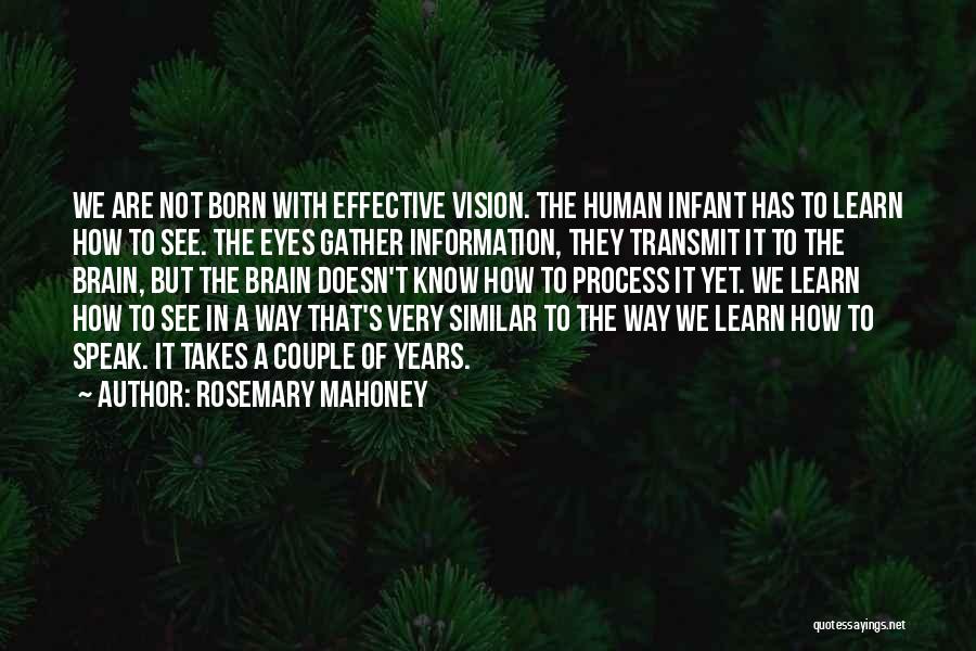 Gather Information Quotes By Rosemary Mahoney