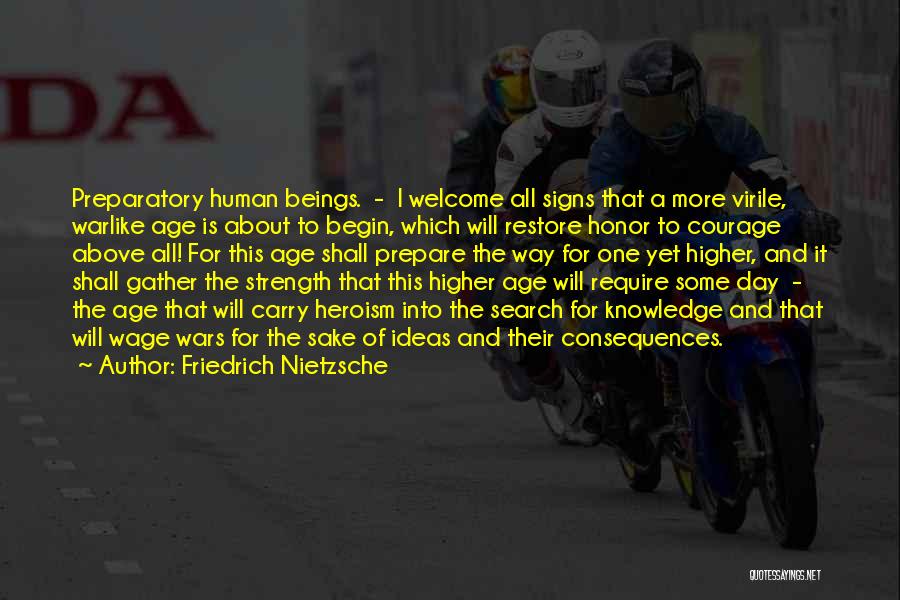 Gather Strength Quotes By Friedrich Nietzsche