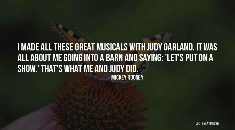 Gatsby Dissatisfaction Quotes By Mickey Rooney Gatsby Dissatisfaction Quotes By Mickey Rooney