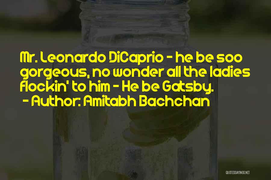 Gatsby Past Quotes By Amitabh Bachchan