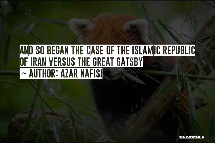 Gatsby's Past Quotes By Azar Nafisi