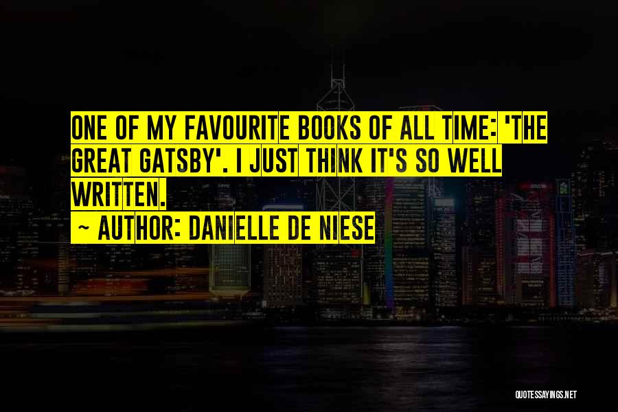 Gatsby's Quotes By Danielle De Niese
