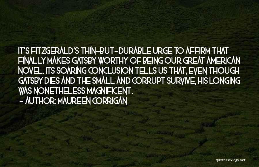 Gatsby's Quotes By Maureen Corrigan