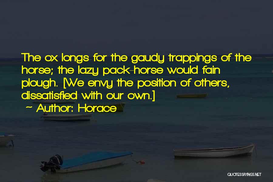 Gaudy Quotes By Horace