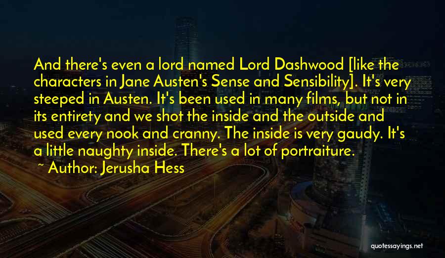 Gaudy Quotes By Jerusha Hess