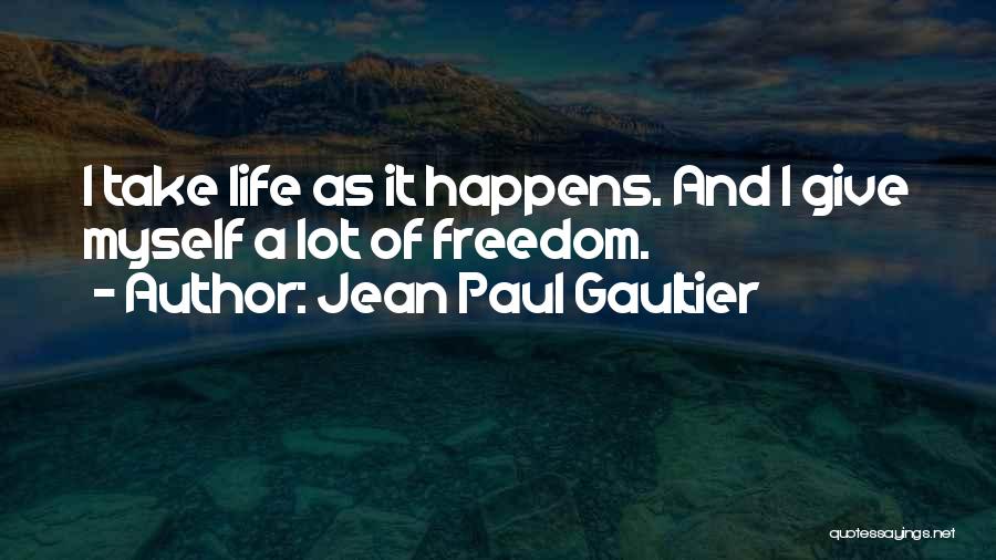 Gaultier Quotes By Jean Paul Gaultier