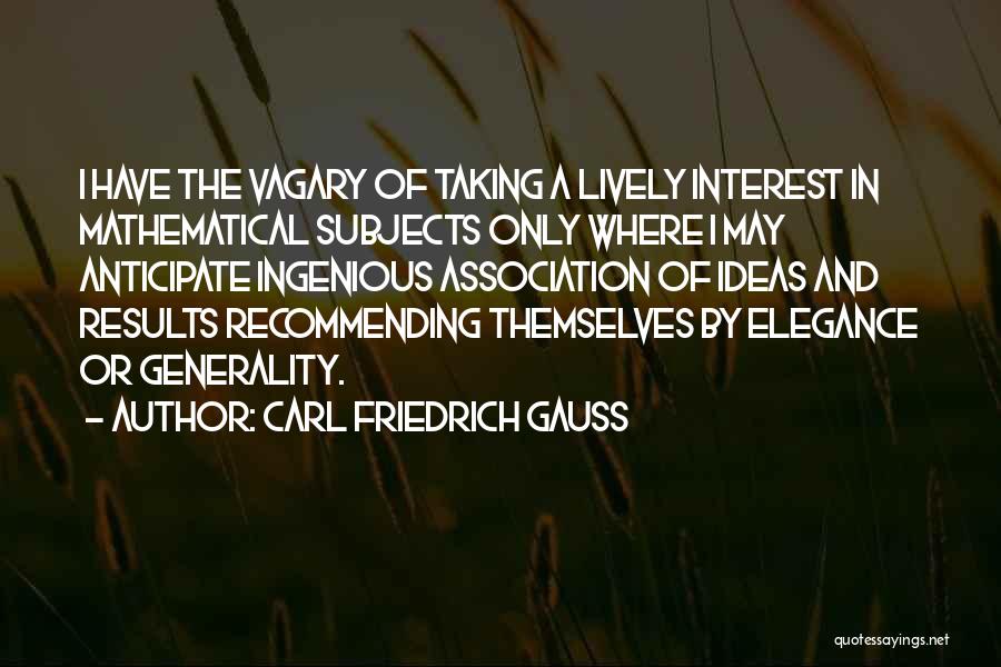 Gauss Quotes By Carl Friedrich Gauss