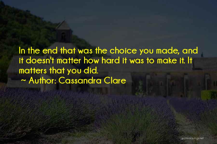Gaustad Vs Lucic Quotes By Cassandra Clare