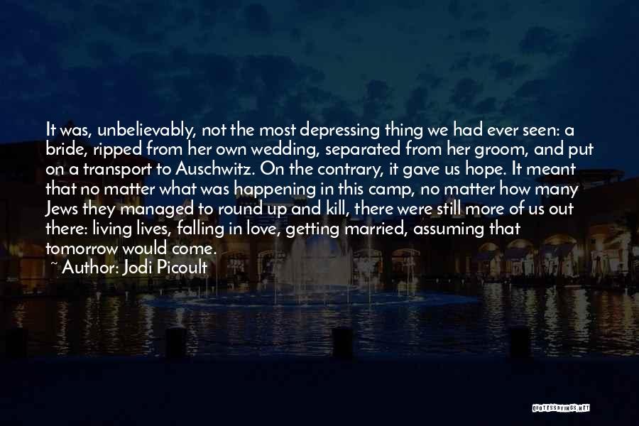 Gave Up On Us Quotes By Jodi Picoult