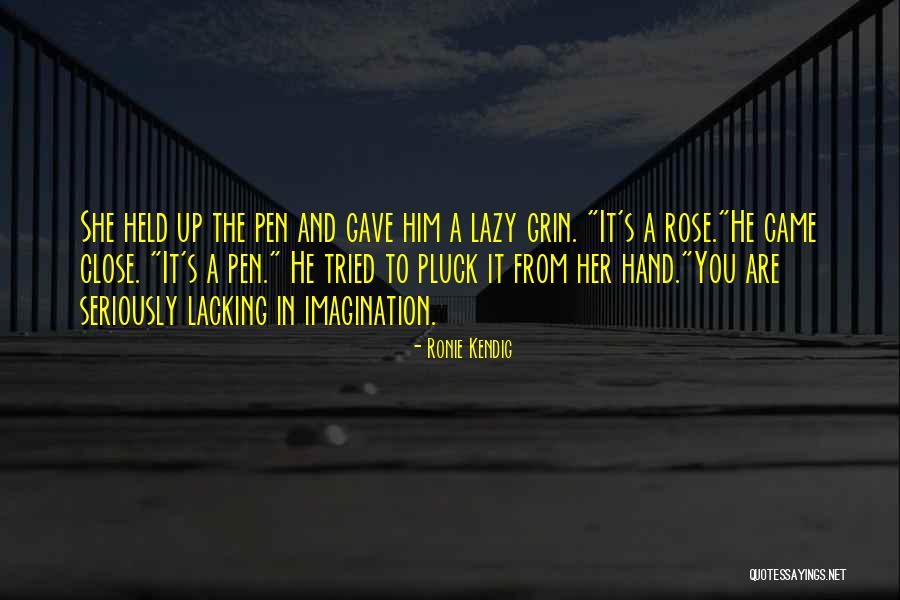 Gave Up Quotes By Ronie Kendig