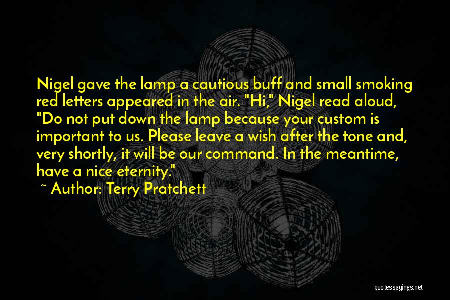 Gave Up Smoking Quotes By Terry Pratchett