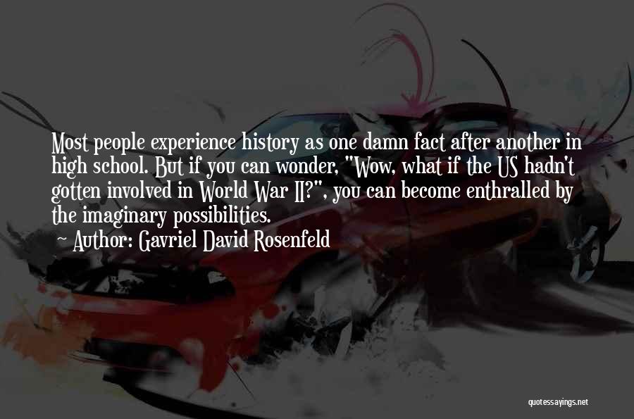 Gavriel David Rosenfeld Quotes 278496