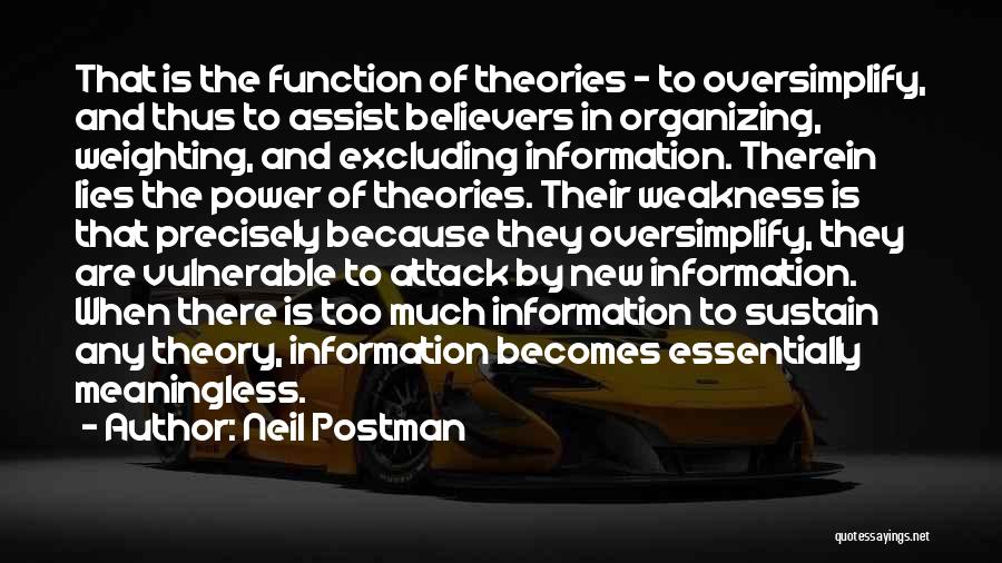 Gavriella Makes Quotes By Neil Postman